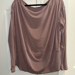 lululemon athletica Dusty Rose Long Sleeve Top